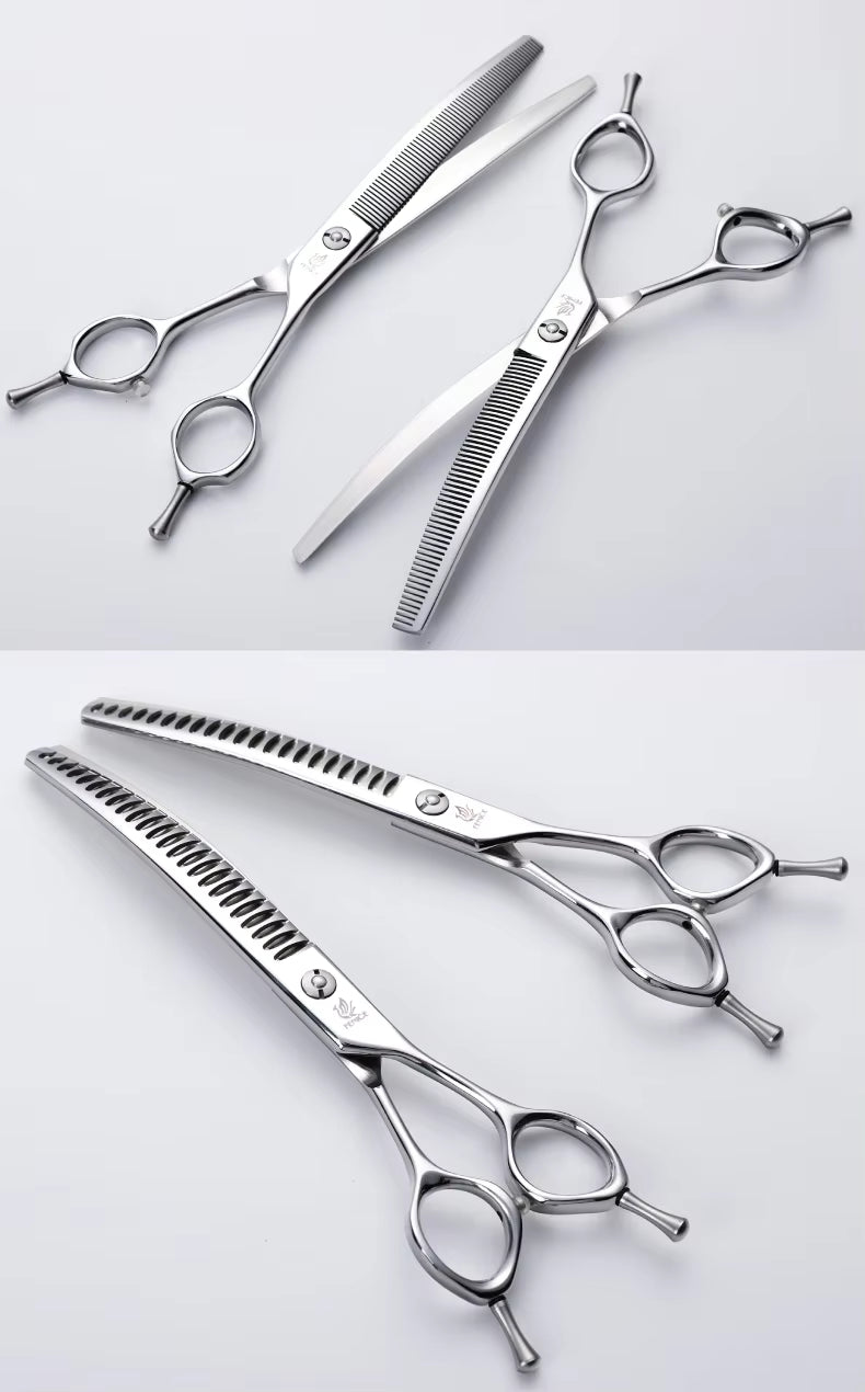 Pavo Paws Fenice Curved Dog Grooming Shears