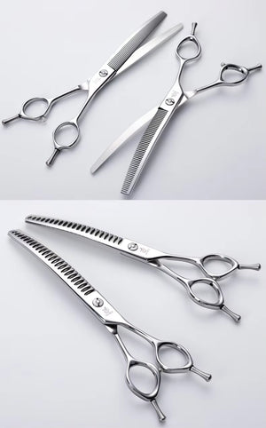 Pavo Paws Fenice Curved Dog Grooming Shears