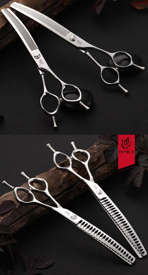 Pavo Paws Fenice Curved Dog Grooming Shears