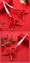 Pavo Paws Fenice Professional Curved Dog Grooming Scissors